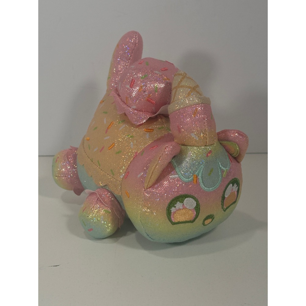 Aphmau MeeMeows Sparkle Collection Rainbow Celestial Ice Cream Cat Plush 2025